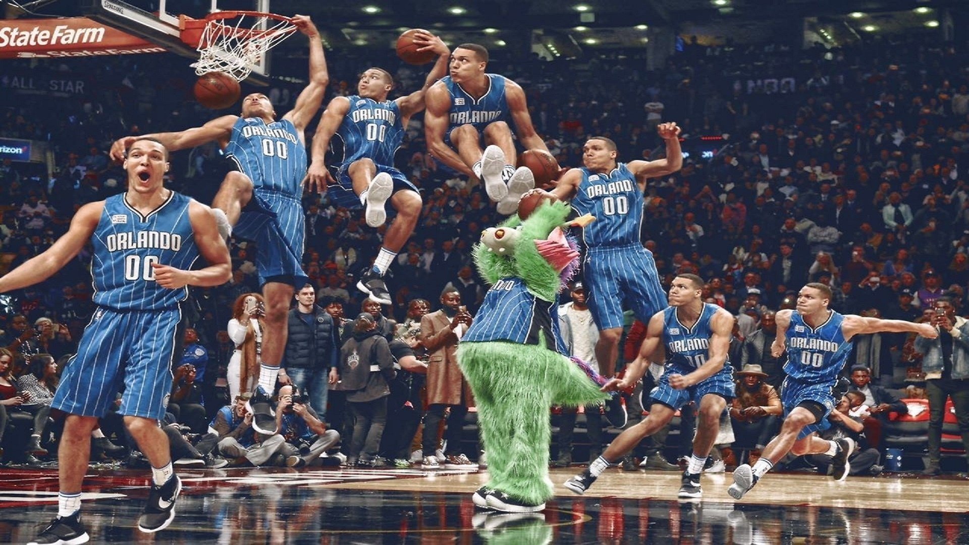 雄鹿终结快船连胜,杰伦·格林贡献制胜表现